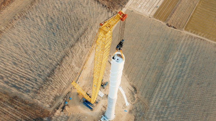 徐工XLC18000M实力霸屏！6.25MW风机竟被它这样拿下…