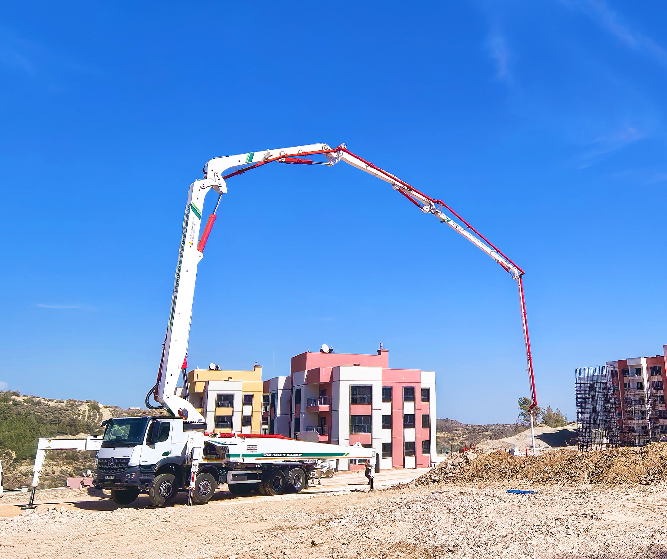 徐工HB47V泵车闪耀土耳其