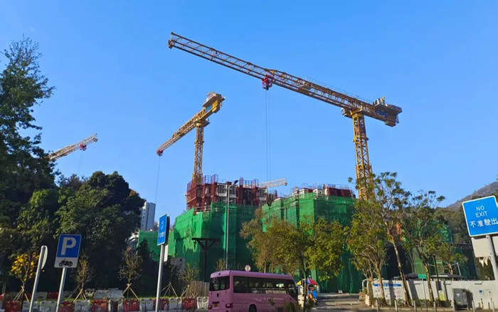 徐工XGT1100H-52S助建香港公屋，擎起民生家园